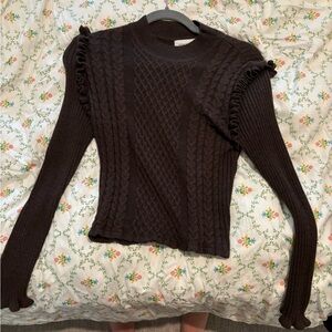 Something navy sweater top